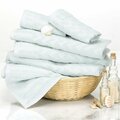 Daphnes Dinnette Chevron 100 Percent Cotton Towel Set Seafoam - 6 Piece DA3232898